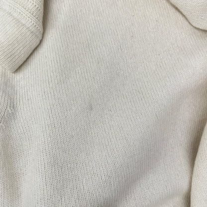 STONE ISLAND ストーンアイランド 18AW 6915540A3 アイボリー ウール クルーネック ロングスリーブ ニット トップス
