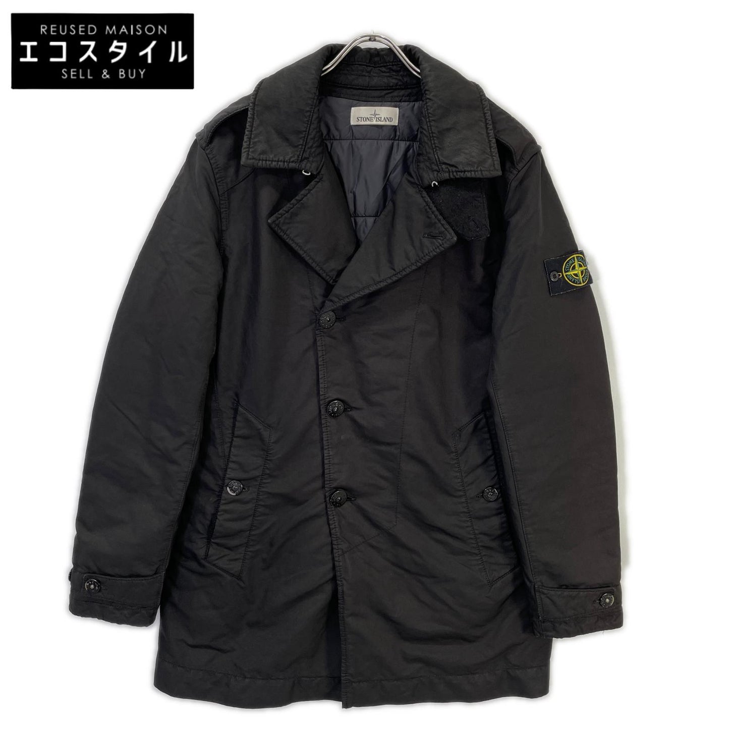 STONE ISLAND ストーンアイランド 18AW 691545249 ブラック David-TC COAT/ジャケット ジャケット