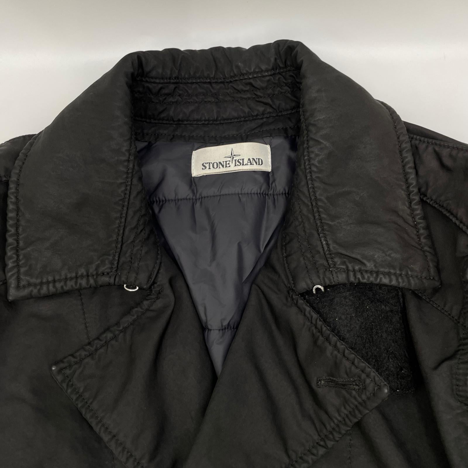 STONE ISLAND ストーンアイランド 18AW 691545249 ブラック David-TC COAT/ジャケット ジャケット