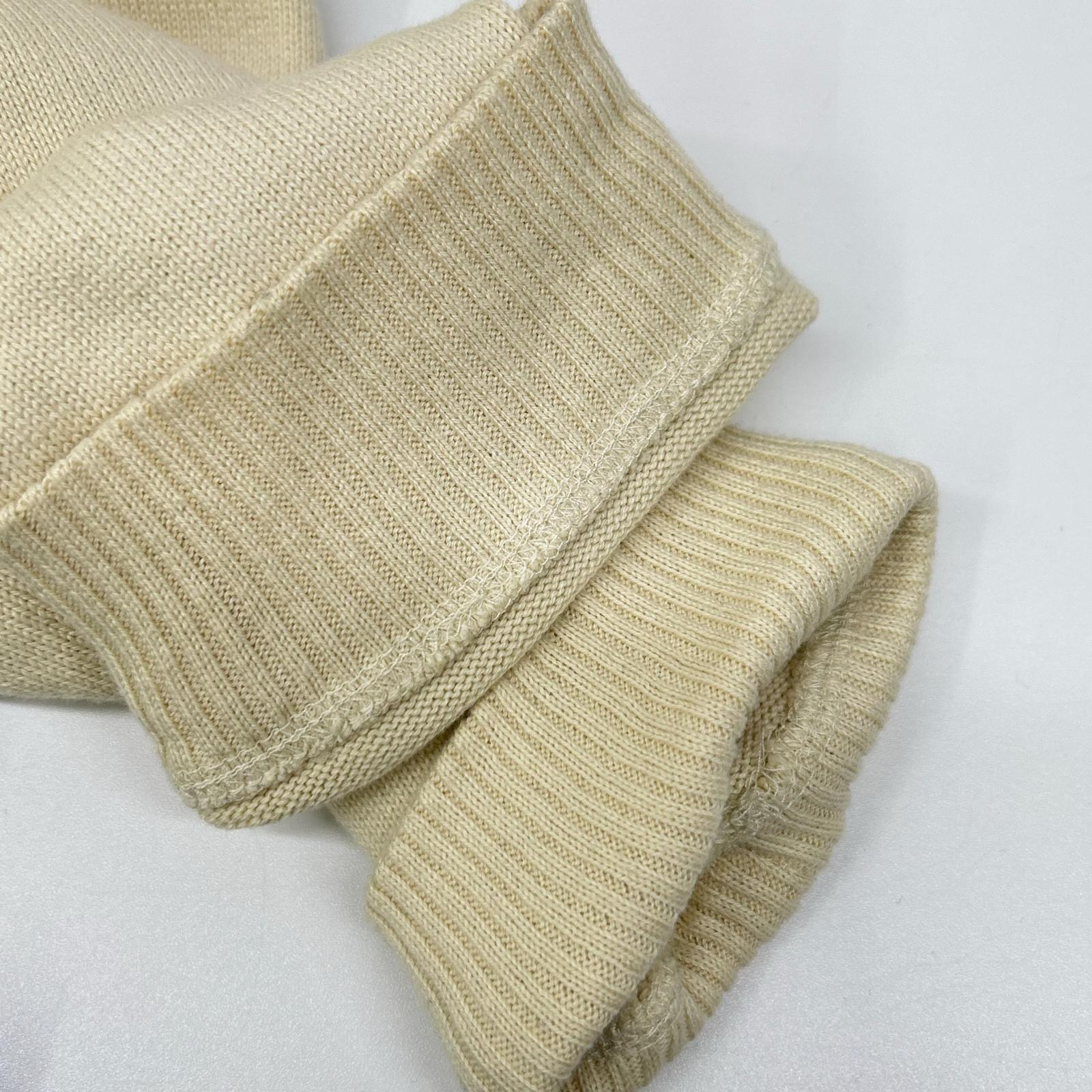 LOEWE ロエベ H664Y14X02 アイボリー フロントプリントクルーネックニット トップス