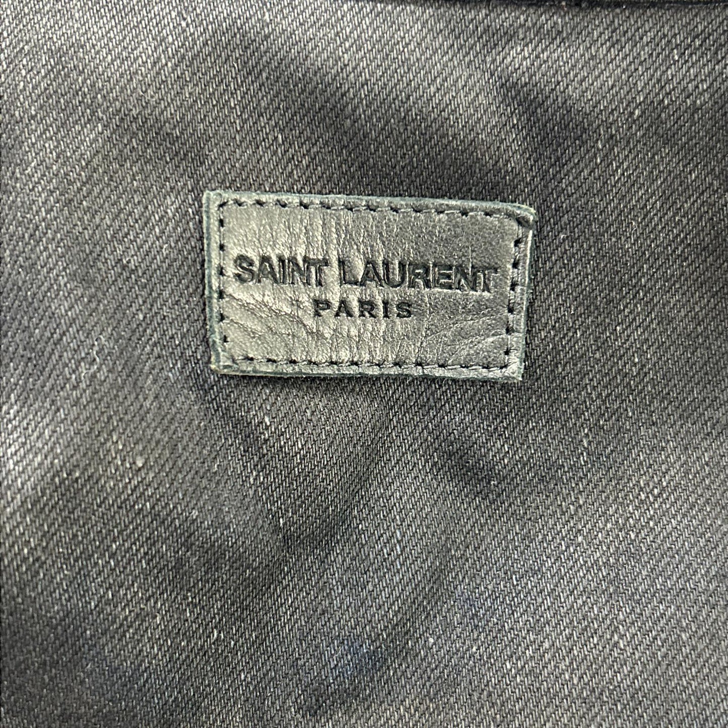SAINT LAURENT PARIS サンローランパリ 12年製 315415 YU078 ブラック リジットデニムジャケット ジャケット