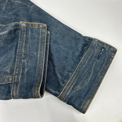 Maison margiela メゾンマルジェラ 16年製 S50AM0255 ブルー 構築 ジップアップ ジャケット ジャケット