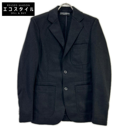 DOLCE&GABBANA ドルチェアンドガッバーナ G9AD1G ブラック ウール テーラードジャケット ジャケット