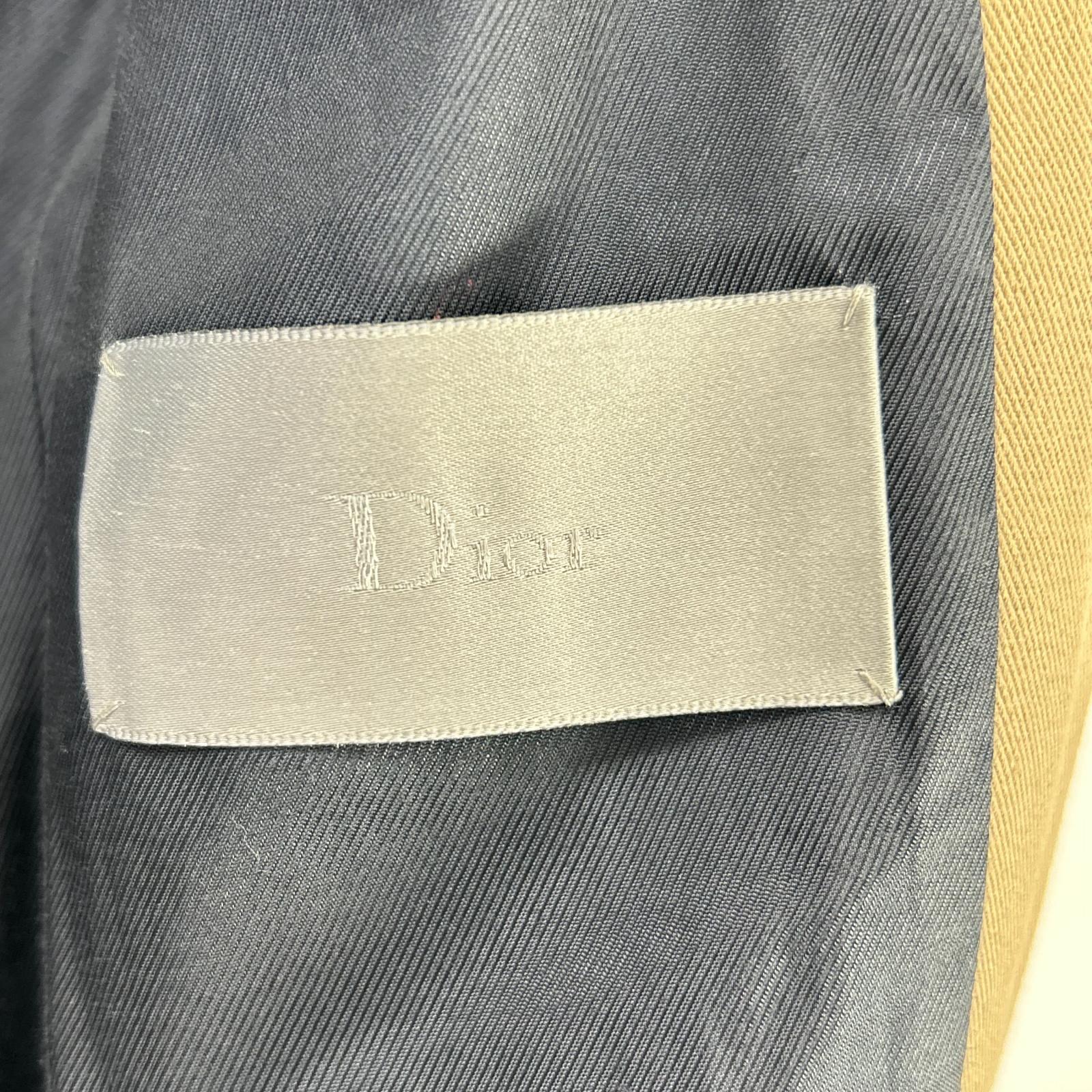 Dior HOMME ディオールオム 6HH1034006 ベージュ エディ期 トレンチコート コート
