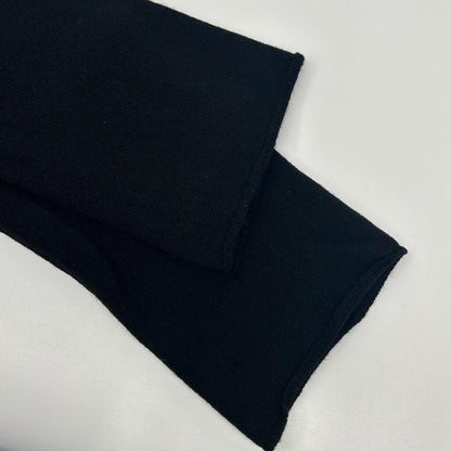 PLAYCOMMEdesGARCONS プレイコムデギャルソン AZ-N068 ブラック ワンポイント刺繍 ロングスリーブ ニット トップス