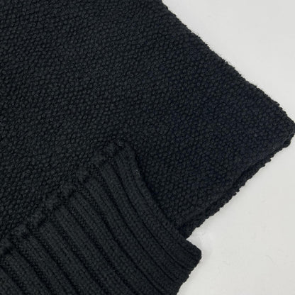 sacai サカイ 20年製 20-02403M ブラック ドッキング ニット プルオーバー トップス