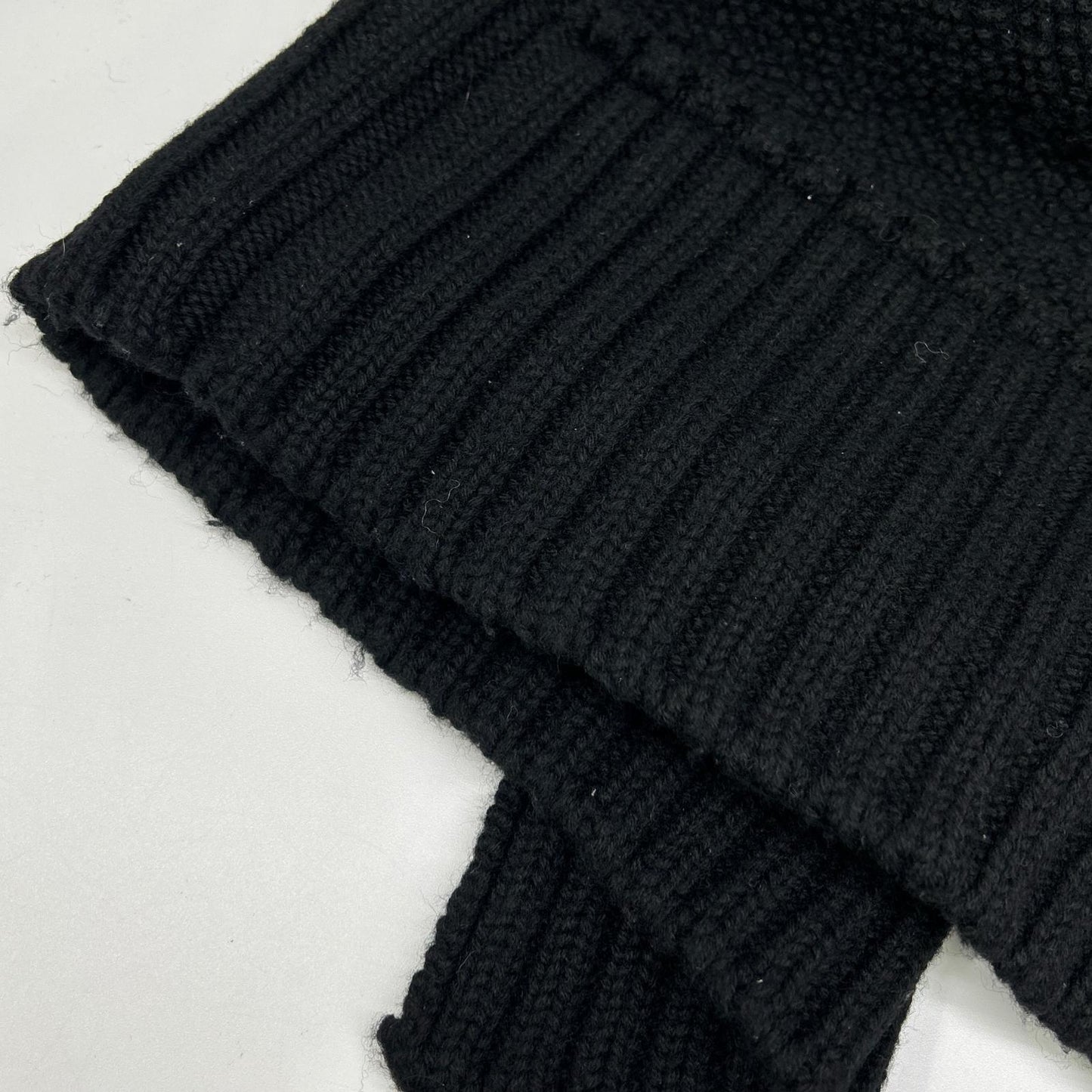 sacai サカイ 20年製 20-02403M ブラック ドッキング ニット プルオーバー トップス