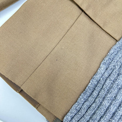 sacai サカイ 22年製 22-06174 グレー×ブラウン Suiting Knit Jacket/スーチングニットジャケット ジャケット