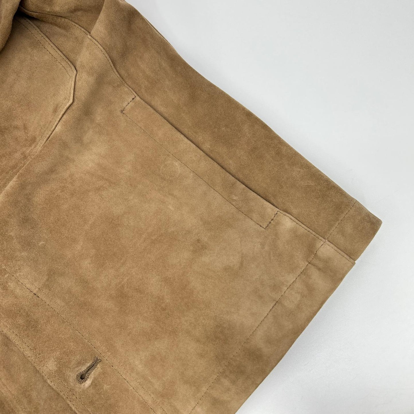 Paul Smith 233172 Brown Suede Safari Jacket Jacket