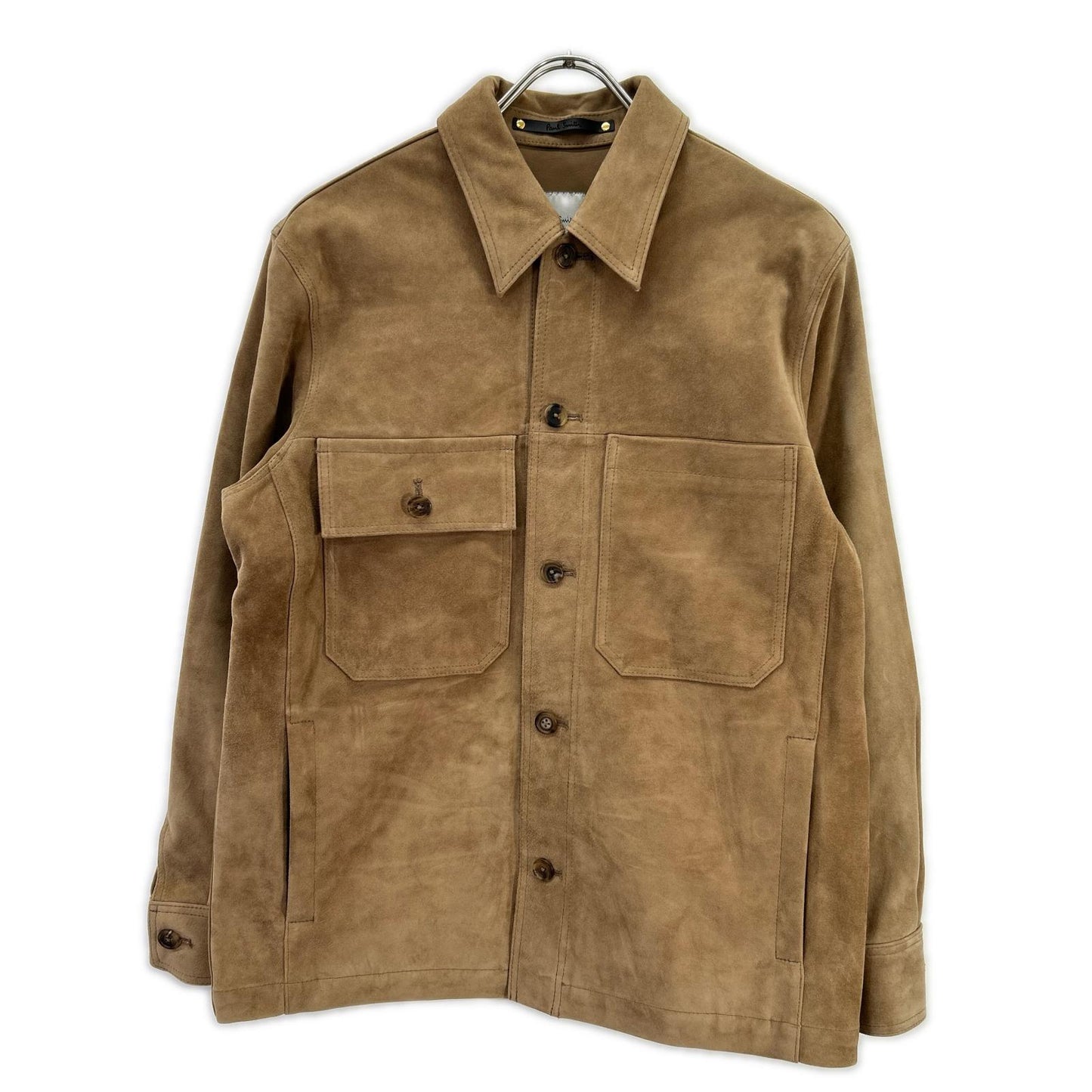 Paul Smith 233172 Brown Suede Safari Jacket Jacket