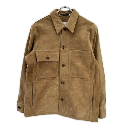 Paul Smith 233172 Brown Suede Safari Jacket Jacket