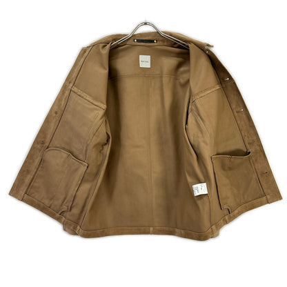 PaulSmith ポールスミス 233172 ブラウン スエード サファリジャケット ジャケット