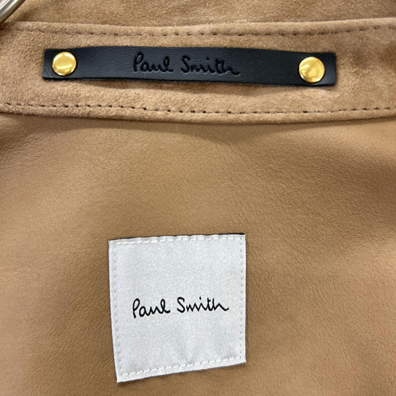 PaulSmith ポールスミス 233172 ブラウン スエード サファリジャケット ジャケット
