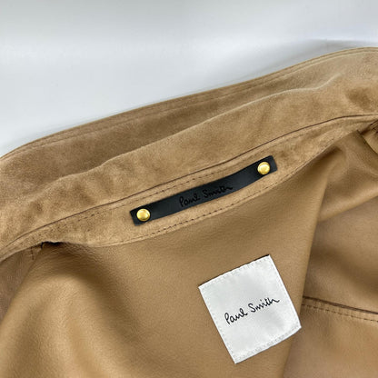Paul Smith 233172 Brown Suede Safari Jacket Jacket
