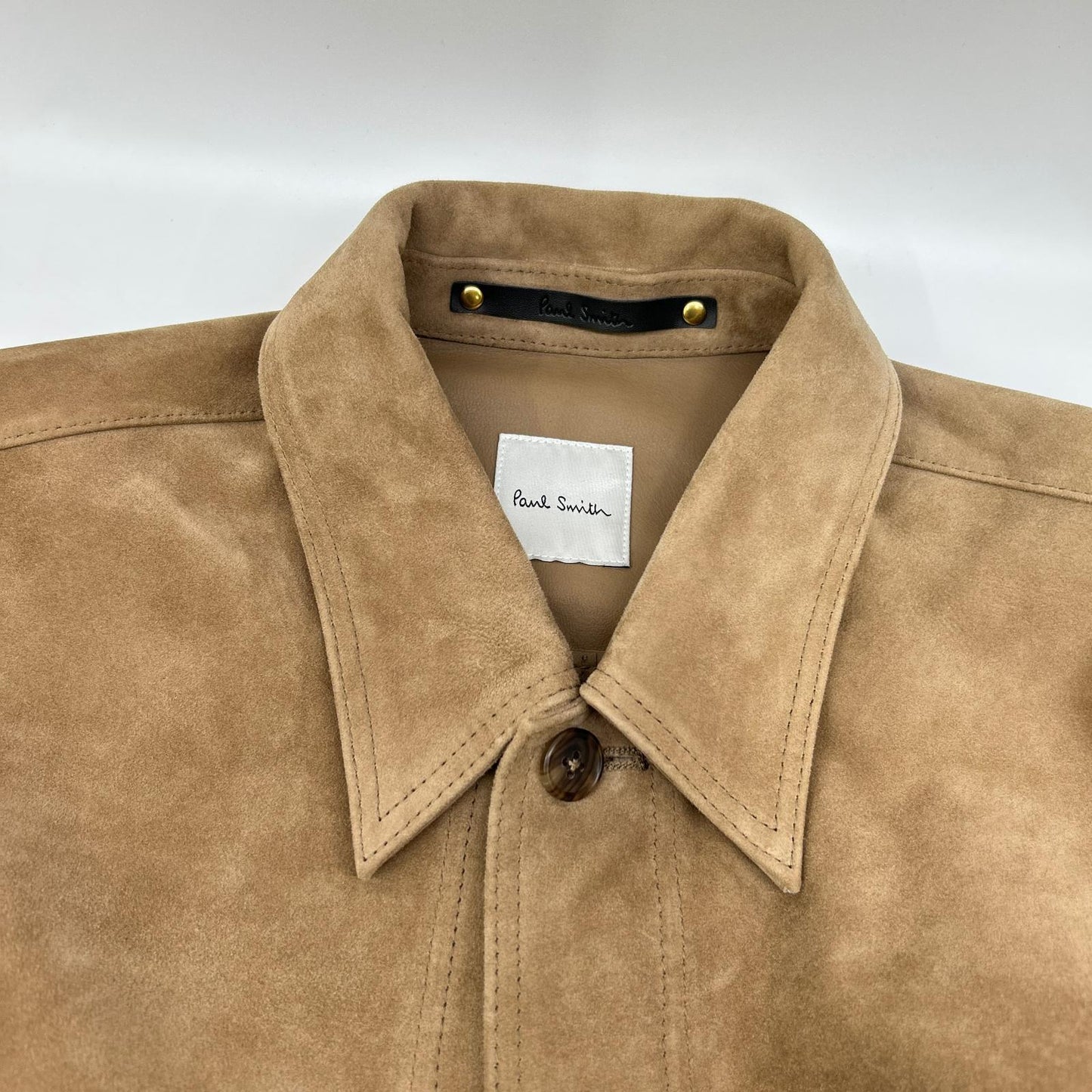PaulSmith ポールスミス 233172 ブラウン スエード サファリジャケット ジャケット