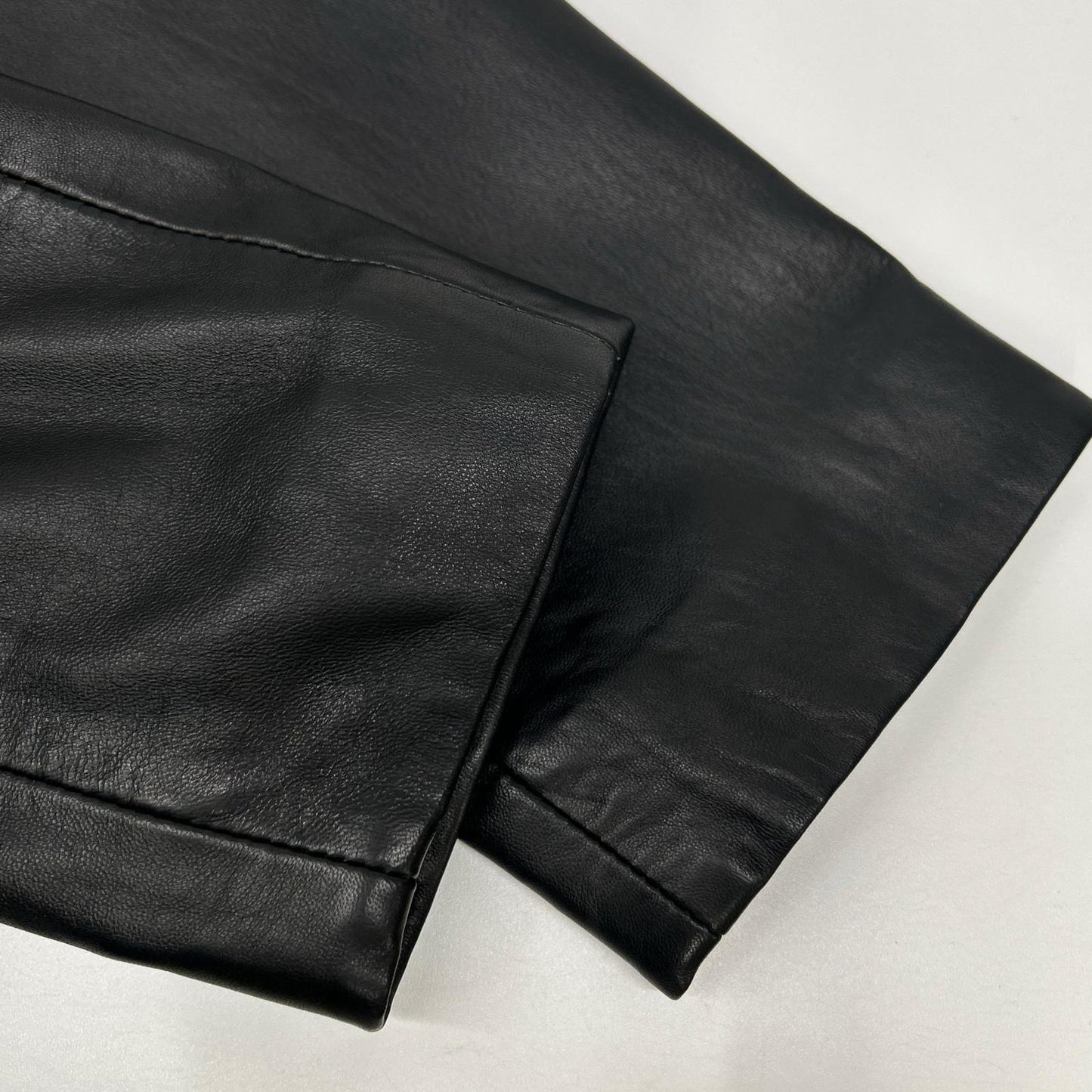 PaulSmith ポールスミス ブラック シープスキン ダブルジップ ジップアップジャケット ジャケット