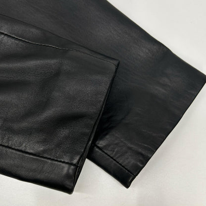 PaulSmith ポールスミス ブラック シープスキン ダブルジップ ジップアップジャケット ジャケット