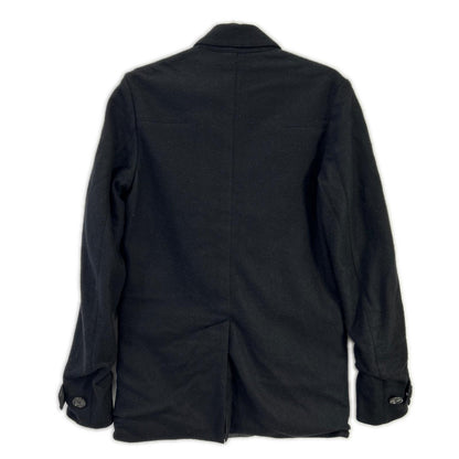 Dior HOMME ディオールオム 123C411F0270 ブラック×チャコール リバーシブル Pコート コート