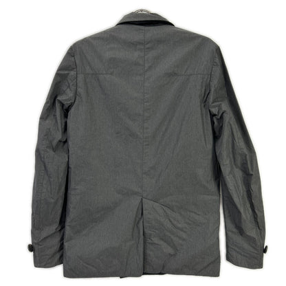 Dior HOMME ディオールオム 123C411F0270 ブラック×チャコール リバーシブル Pコート コート