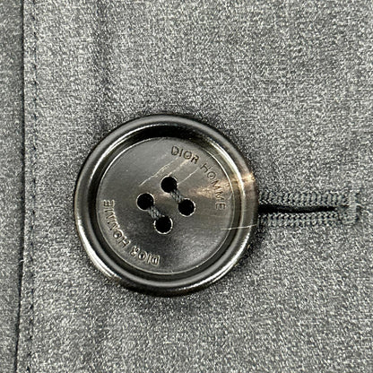 Dior HOMME ディオールオム 123C411F0270 ブラック×チャコール リバーシブル Pコート コート
