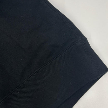sacai サカイ 【×KAWS】21年製 21-0283S ブラック ロゴ刺繍 フーディ トップス