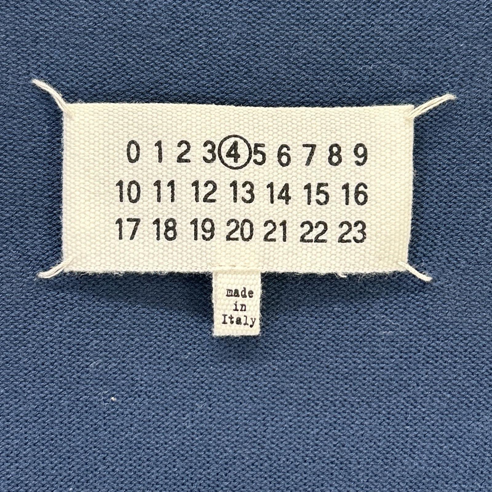 Maison margiela メゾンマルジェラ 15年製 S31HA0729 ネイビー エルボーパッチコットンカーディガン トップス