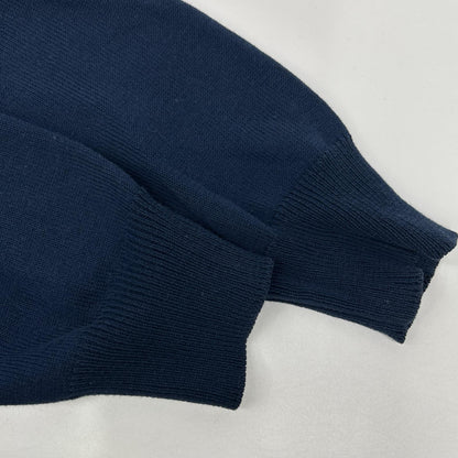 Maison margiela メゾンマルジェラ 15年製 S31HA0729 ネイビー エルボーパッチコットンカーディガン トップス