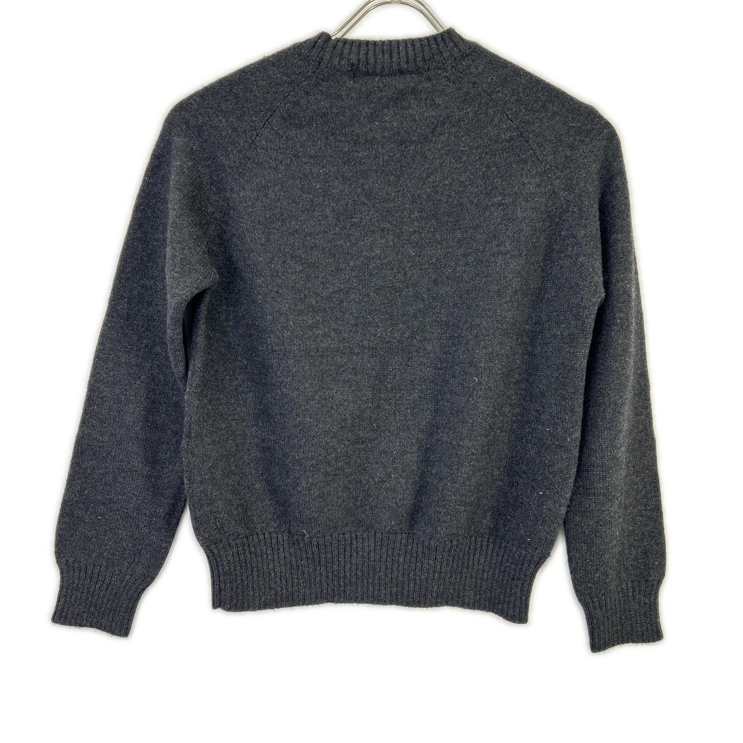tricot COMME des GARÇONS トリココムデギャルソン 1999 TN-070200 Charcoal Logo-Print Crew-Neck Knitwear Tops