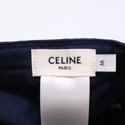 CELINE セリーヌ 【美品/国内正規】2AUA1242N ロゴ刺繍 ベースボールキャップ 帽子