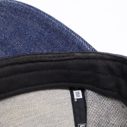 New Era ニューエラ x Yohji Yamamoto POUR HOMME ヨウジヤマモトプールオム 【美品】HH-H56-060 940 D-FRAME YY SIGN ロゴ刺繍 キャップ 帽子