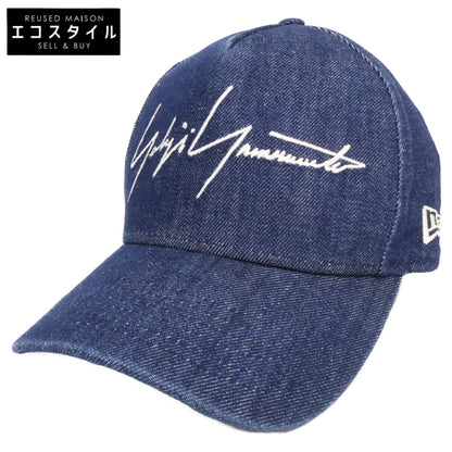 New Era ニューエラ x Yohji Yamamoto POUR HOMME ヨウジヤマモトプールオム 【美品】HH-H56-060 940 D-FRAME YY SIGN ロゴ刺繍 キャップ 帽子