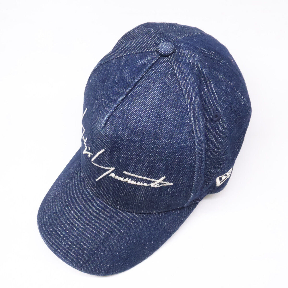 New Era ニューエラ x Yohji Yamamoto POUR HOMME ヨウジヤマモトプールオム 【美品】HH-H56-060 940 D-FRAME YY SIGN ロゴ刺繍 キャップ 帽子