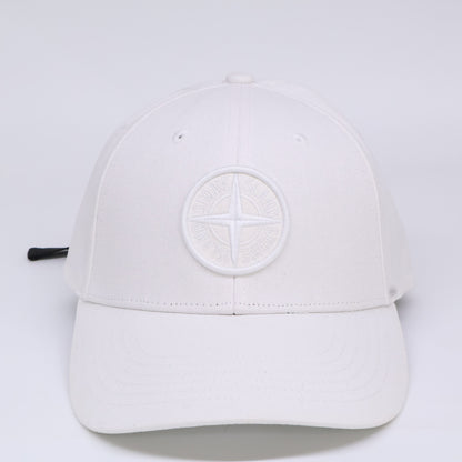 STONE ISLAND ストーンアイランド 【美品】801599661 ロゴ刺繍 ベースボールキャップ 帽子