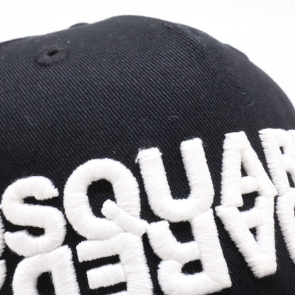 DSQUARED2 ディースクエアード ロゴ刺繍 コットン キャップ 帽子