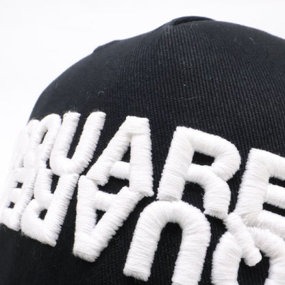 DSQUARED2 ディースクエアード ロゴ刺繍 コットン キャップ 帽子