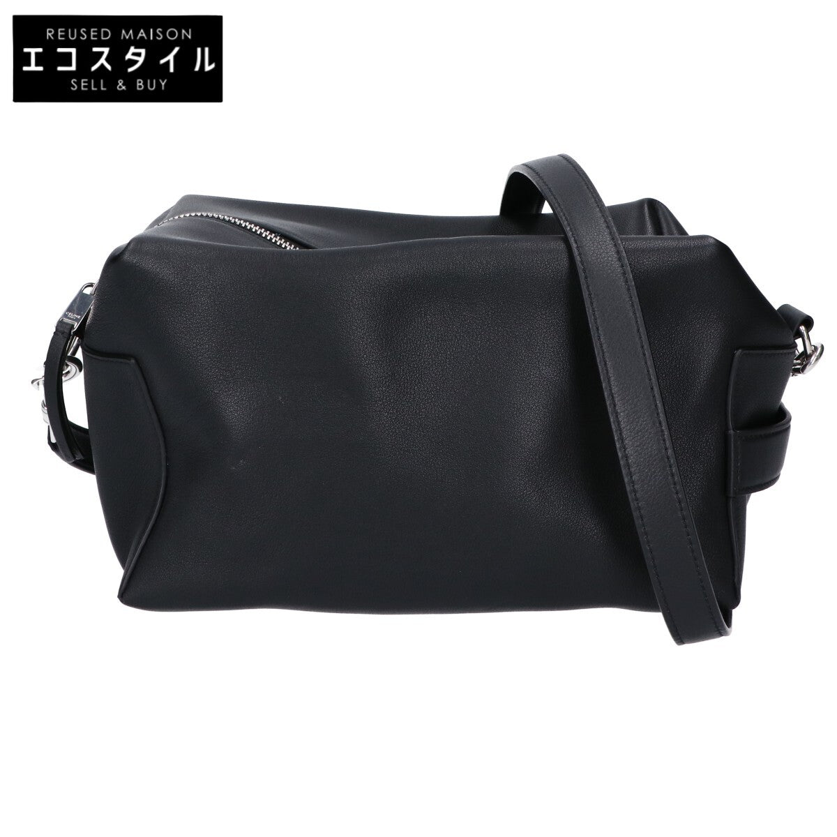 CELINE セリーヌ 美品 L10032M96 25年製 スムースカーフスキン TAKE AWAY/テイク・アウェイ メッセンジャーバッグ ショルダーバッグ