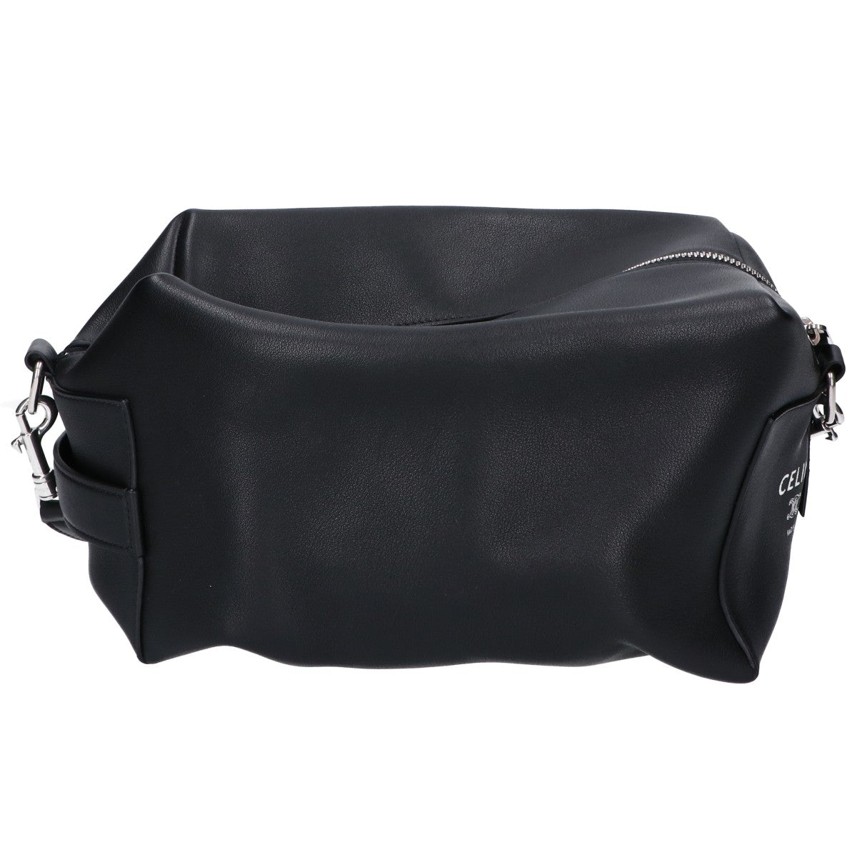CELINE セリーヌ 美品 L10032M96 25年製 スムースカーフスキン TAKE AWAY/テイク・アウェイ メッセンジャーバッグ ショルダーバッグ
