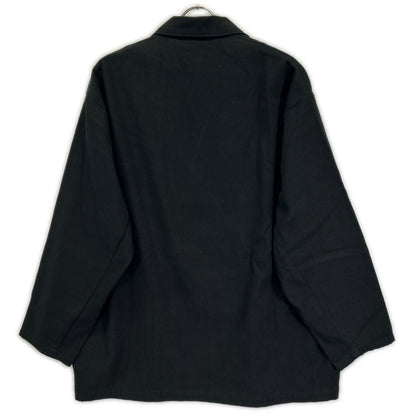 Porter Classic ポータークラシック ブラック ORGANIC DOUBLE TWILL DOUBLE JACKET ジャケット