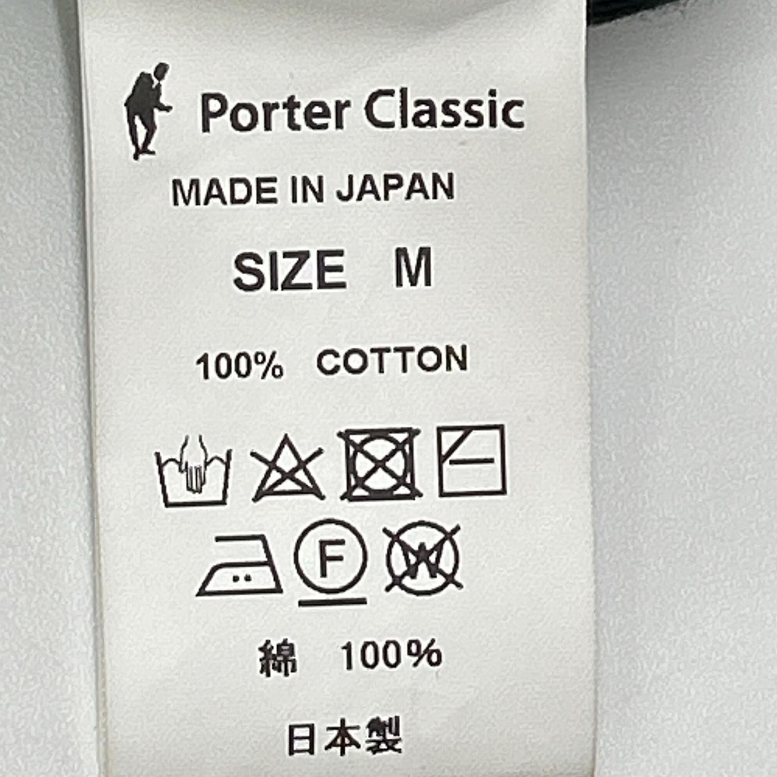 Porter Classic ポータークラシック ブラック ORGANIC DOUBLE TWILL DOUBLE JACKET ジャケット