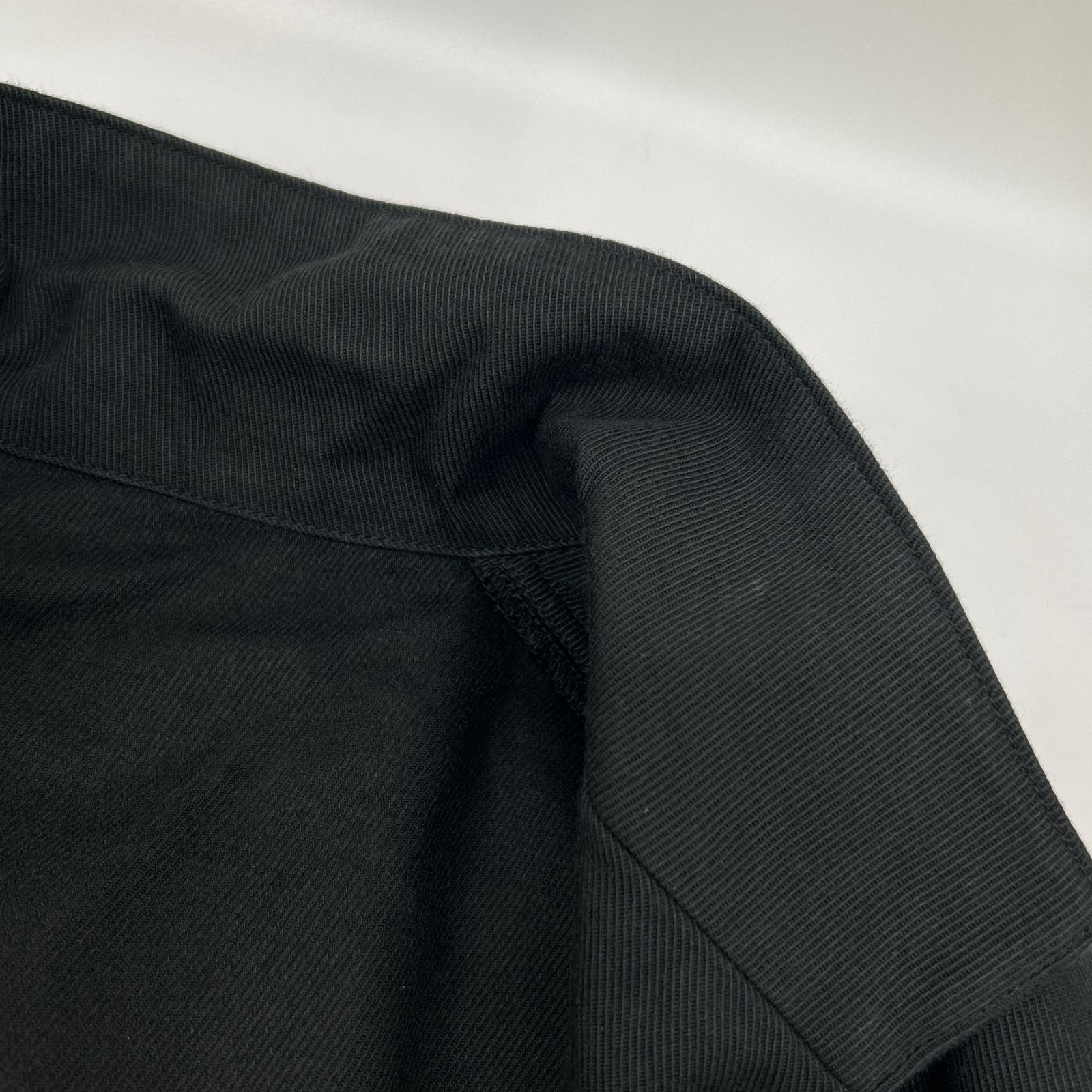 Porter Classic ポータークラシック ブラック ORGANIC DOUBLE TWILL DOUBLE JACKET ジャケット