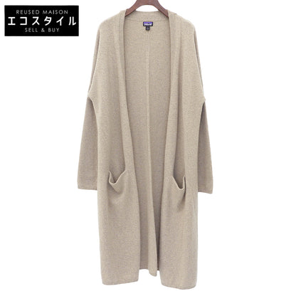 Patagonia パタゴニア 美品 カシミヤ×ウール ロングカーディガン トップス レディース グレージュ S 50895 21年製 トップス