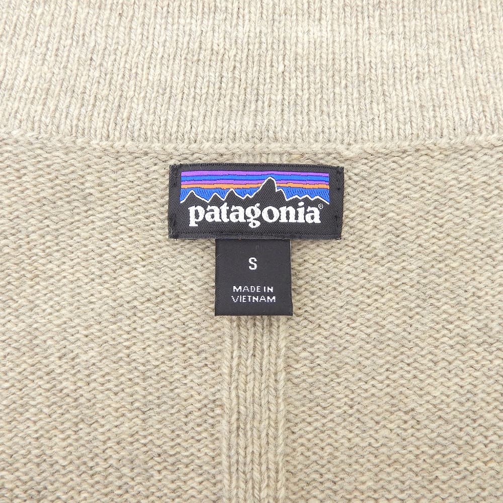 Patagonia パタゴニア 美品 カシミヤ×ウール ロングカーディガン トップス レディース グレージュ S 50895 21年製 トップス