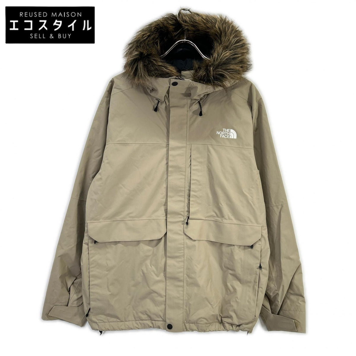 THE NORTH FACE ノースフェイス NS62104 ベージュ Powderfro Jacket/パウダーフロージャケット ナイロンジャケット コート