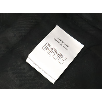 CHANEL シャネル 【美品/国内正規/23SS】P74407V65893 ココマークボタン ツイード ノーカラージャケット ジャケット