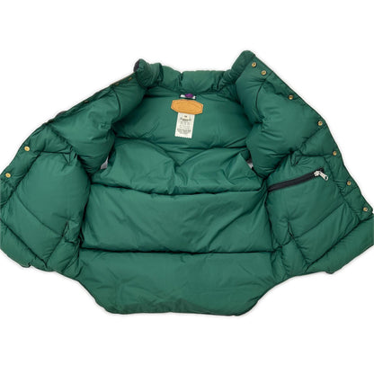 Rocky Mountain Featherbed ロッキーマウンテンフェザーベッド 【×WAREHOUSE】290-182-11 ブラック×グリーン DOWN VEST ダウンベスト ベスト
