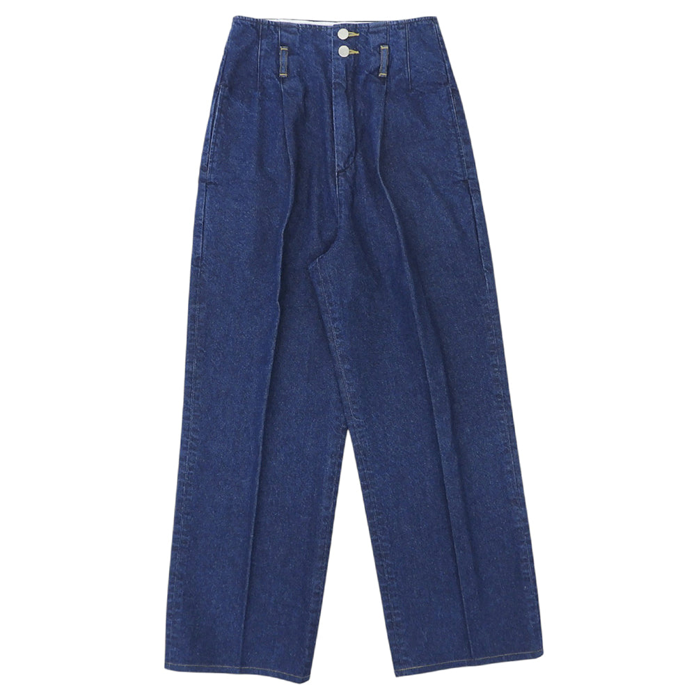 AEWEN MATOPH イウエン マトフ 11OZ OV/DYE バギーデニムパンツ ボトムス レディース インディゴ 36 ボトムス