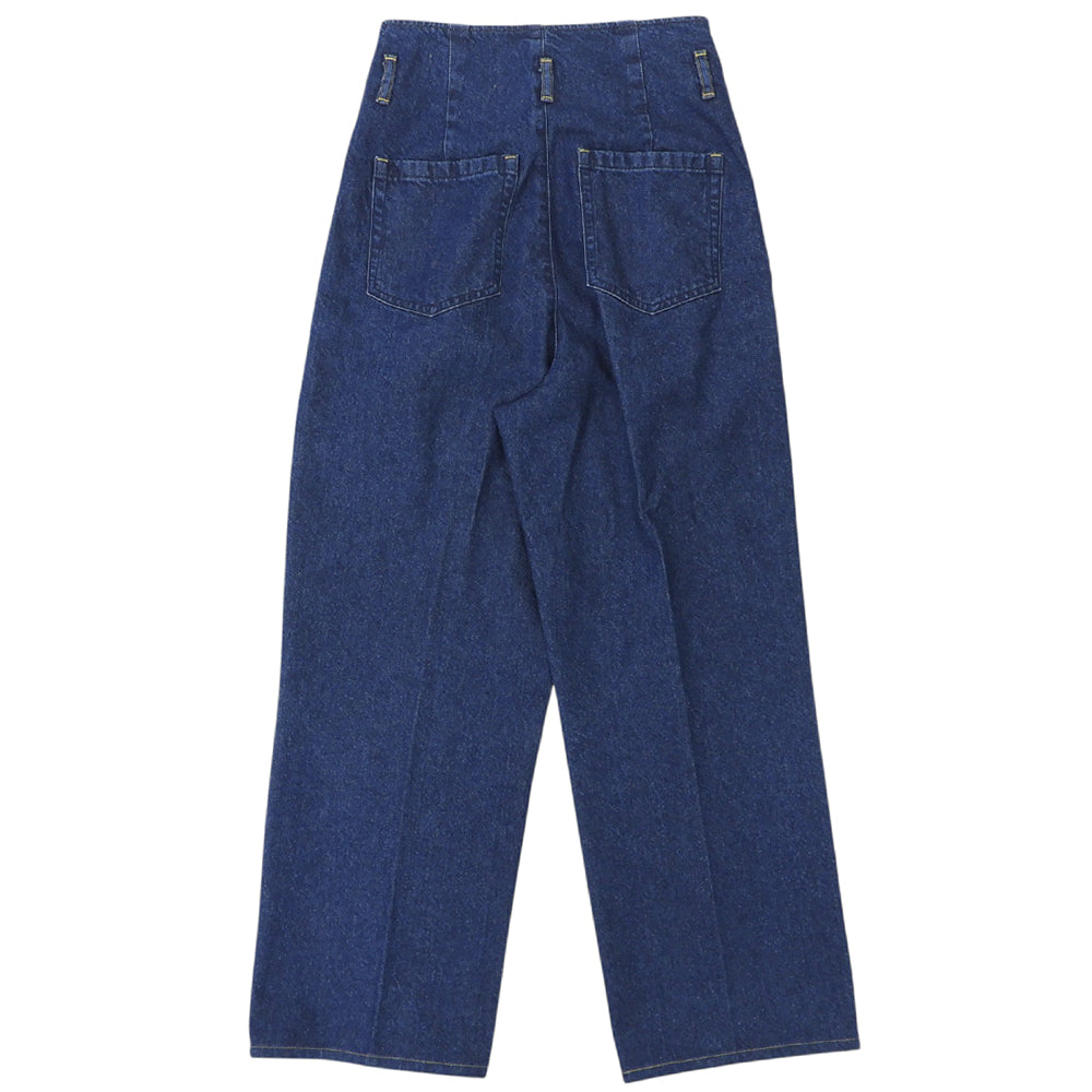 AEWEN MATOPH イウエン マトフ 11OZ OV/DYE バギーデニムパンツ ボトムス レディース インディゴ 36 ボトムス