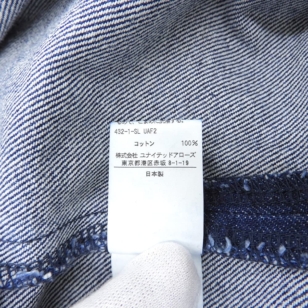 AEWEN MATOPH イウエン マトフ 11OZ OV/DYE バギーデニムパンツ ボトムス レディース インディゴ 36 ボトムス