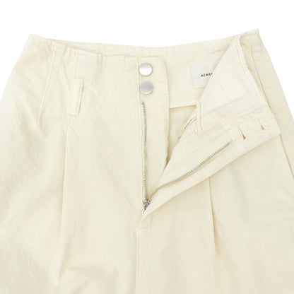 AEWEN MATOPH イウエン マトフ 11OZ OV/DYE バギーデニムパンツ ボトムス レディース オフホワイト 36 ボトムス