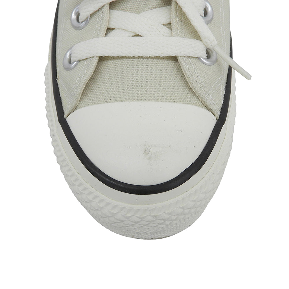 converse コンバース 美品 ALL STAR GORE-TEX OX ローカットスニーカー シューズ レディース ベージュ 24.5cm 31308990 シューズ